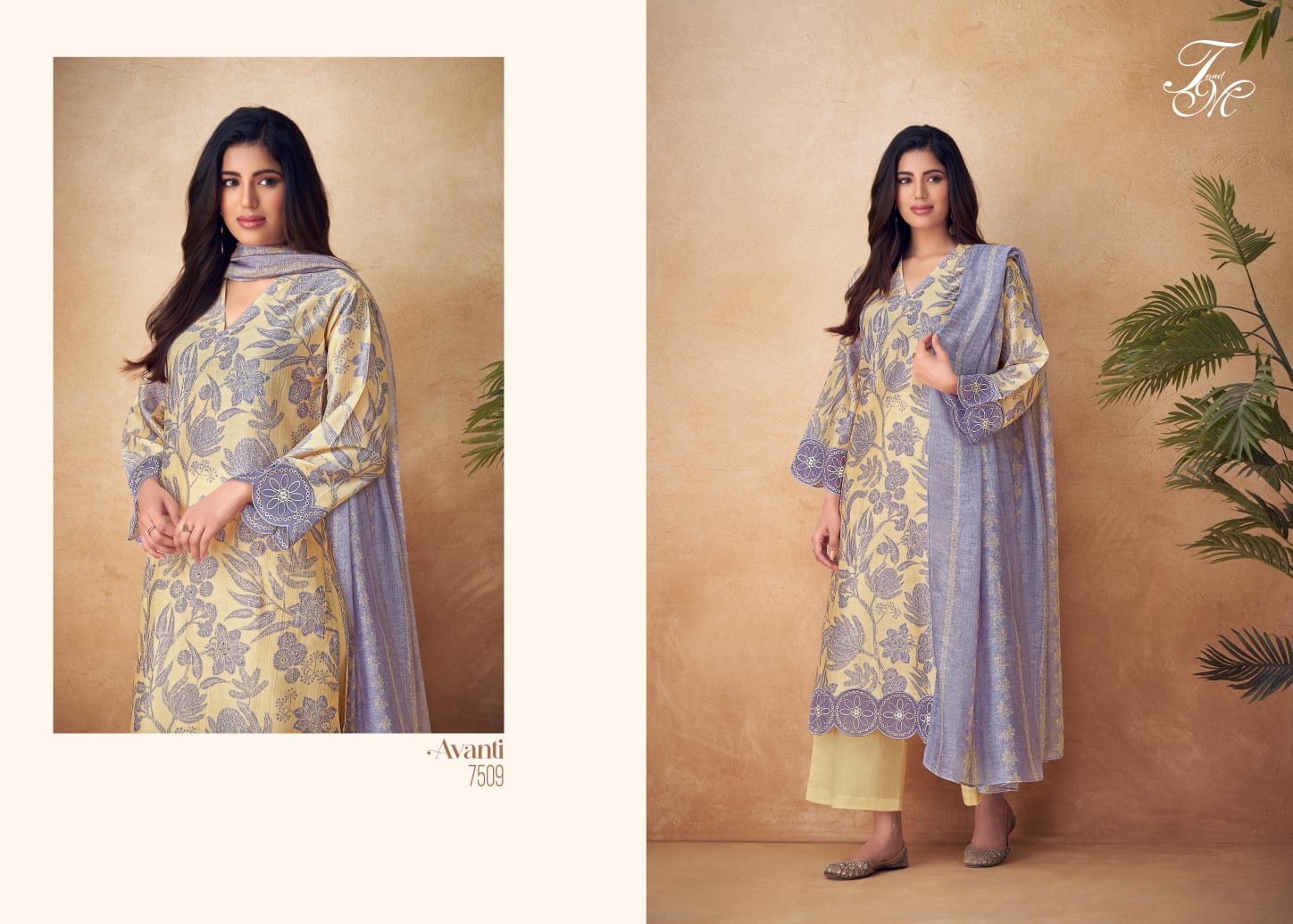 Avanti By T And M Heavy Chanderi Silk Digital Printed Salwar Kameez Wholesale Price In Surat
